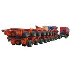 Goldhofer Type 9 Hydraulic Axles Semi Trailer for Heavy Duty Equipment Steel