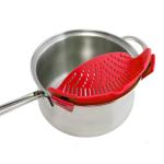 OEM Foldable Silicone Kitchen Colander Strainer