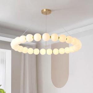China LED Energy Saving 	Glass Pendant Lamps  Dining Room Chandelier 25-30M2 on sale