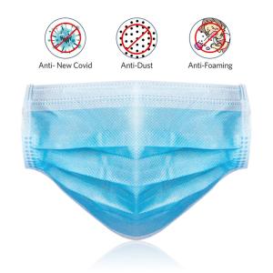 Wholesale Non Woven Surgical Face Mask Surgical Disposable With Customized Size Blue from china suppliers