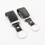 PU / Real Leather Customized USB Flash Drives 32GB 256GB Embossing Logo 2.0 3.0