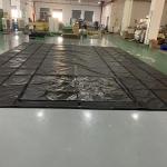Waterproof PVC Tarpaulin Fabric Flatbed Tarpaulin Sheet Lumber Tarp Loading