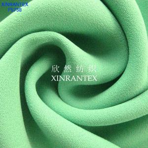 Wholesale F5738 lady fashion fabric poly crepe chiffon 75DX75D 125GSM 150CM from china suppliers