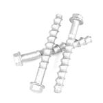 100% QC Tested M12 Concrete Screw Bolts for Concrete Wall and Light-Gauge Steel