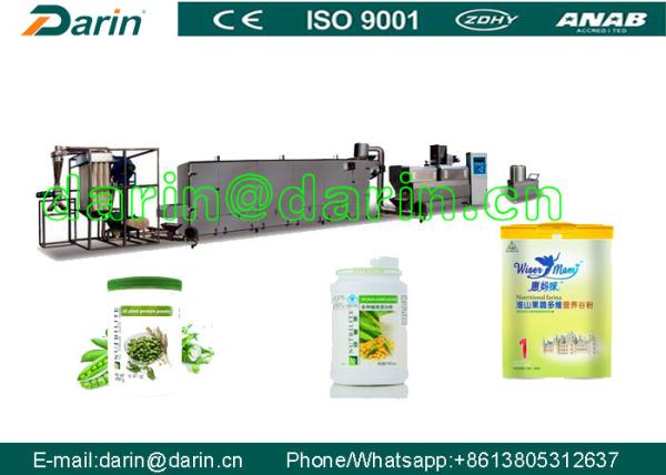 Extruded Rice Baby Powder Nutritional Flour Food Processing Line