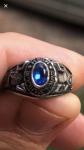 Deep Engraved Stainless Steel Mens Class Rings