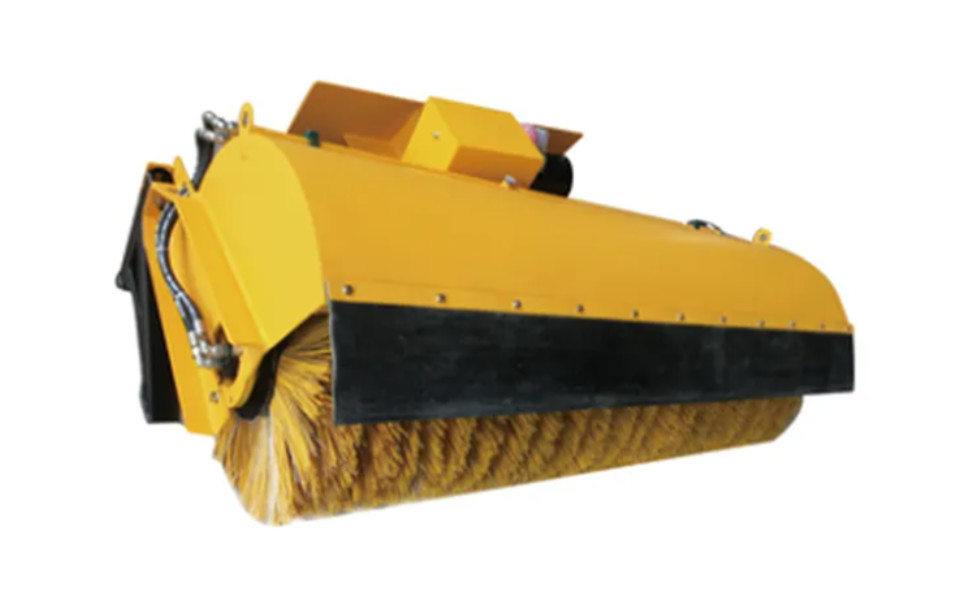 Backward Skid Loader Broom Snow Angle Sweeper CE Certificate