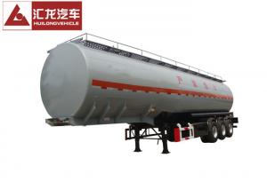 Wholesale 3 - Axle 36000 L Full Volume Mobile Fuel Trailers Stainless Steel Tank Trailer from china suppliers