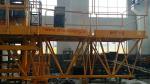 Mast Climbing Aerial Work Platform for Glass Wall Installation