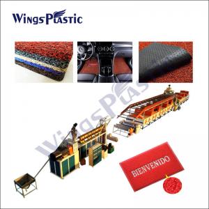 Wholesale Automation PVC Coil Door Mat Making Machine / PVC Car Mat Machinery Plant from china suppliers