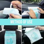 Multipurpose Portable Disposable Self Adhesive Car Garbage Bag