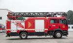 Sitrak 18m Aerial Ladder Fire Truck with CAFS Extinguishing System
