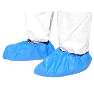 Wholesale Waterproof Blue Disposable Shoe Covers Convenient With Diamond Embossed from china suppliers