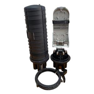 Wholesale 24/48/72 Cores Fiber Optic Splice Closure 1in-6out Ideal for Temperature Applications from china suppliers