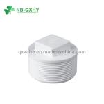 PVC Pressure Male Thread Fittings 90 Degree Elbow BS Standard QX Wall Thickness