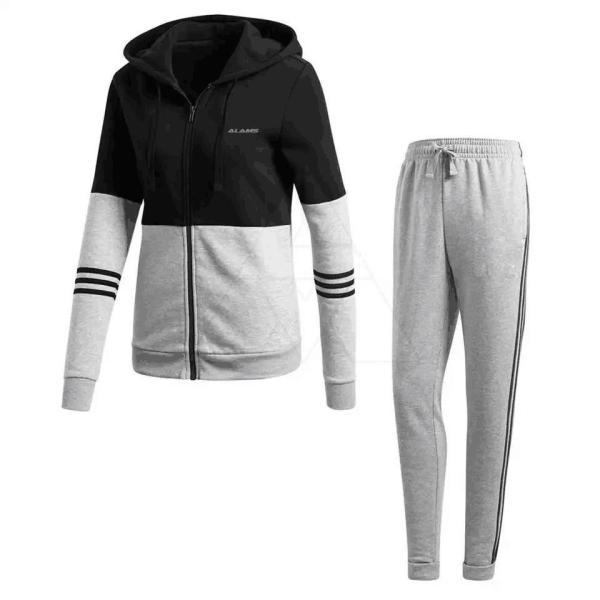 Woman Tracksuit Two Piece Set Winter Warm Pullovers Sweatshirts Female Jogging