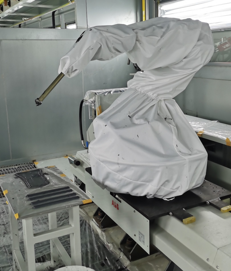 Protection Robot Protective Cover ABB Surface Coating Advanced Fireproof