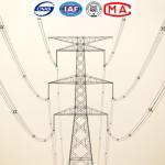 Hot Dip Galvanised Q235 Electric Power Tower For Overhead Line