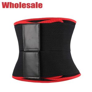 Wholesale 4 Steel Boned Waist Trainer Tummy Reducer Belt Workout Stomach Sweat Band from china suppliers