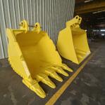 Mini Excavator Rock Bucket , Earth Moving Machine Buckets For 8 Ton Excavator