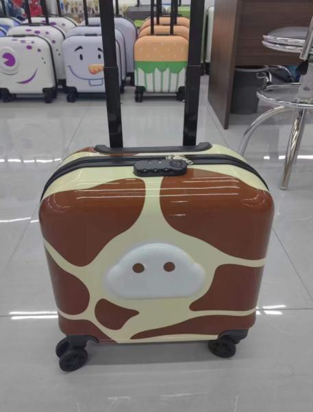 Custom Cartoon Children'S Trolley Case LOGO 18 Inch 3D Animal Gift Boarding Box