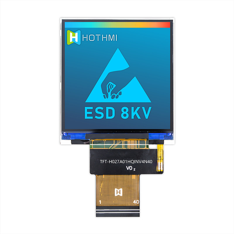 2.7 Inch IPS 320x320 Readable Sunlight TFT Display Panel MCU For Industrial Control