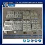 Durable EVA Shoe Sole Mould Pressing Foaming Multipurpose Aluminum