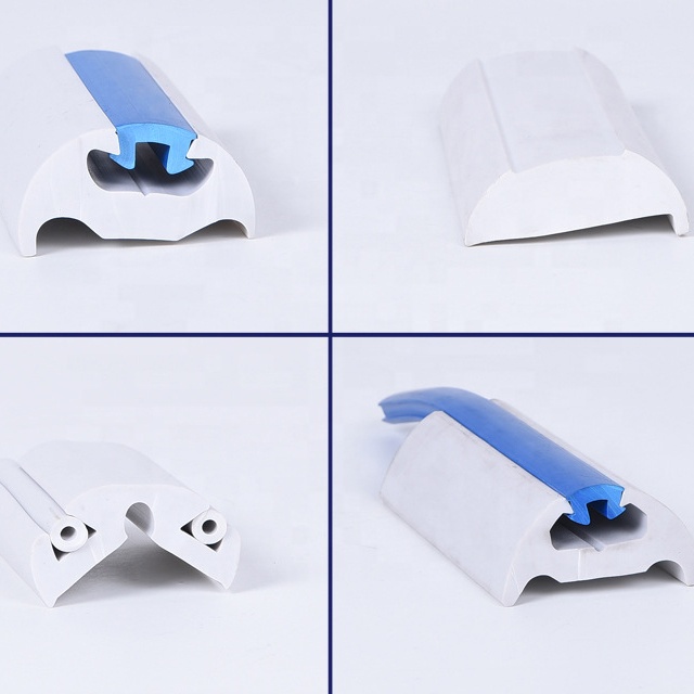 Black Eco-friendly P Type Dock Bumpers Guard and Dock Edge with Eco-friendly Materials