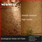Base on Color Chart Straw Mud Paint for Hotel Interior and Exterior Walls Hotel