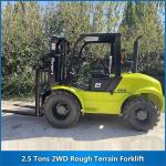 2.5 Tons 2WD Rough Terrain Lift Truck FD25-S 2500KG