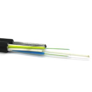 Wholesale OEM GYTC8S 24 36 48 Core Singlemode Fiber Optic Cable 7x0.8mm from china suppliers