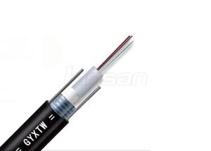 Wholesale OM4 Om4 Multimode Fiber Cables 24 Core , PE Jacket Outdoor Optical Fiber Cable from china suppliers