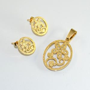 Wholesale High Quality Stainless Steel Jewelry Set LUS204-1 from china suppliers