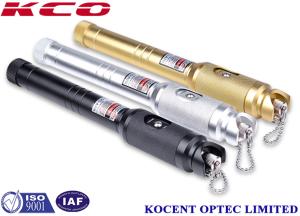 China 50mW Fiber Optic Accessories , VFL Visual Fault Locator Red Laser Pen on sale