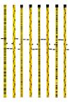 3m Surveying Leveling Staff Manganese Rod for Sokkia SDL Level and Optical