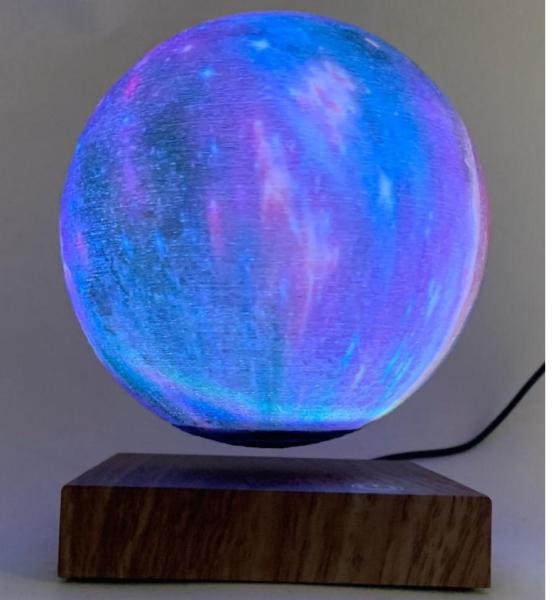 magnetic levitation Stunning Moonlight ,floating 3D starry moon lamp for gift