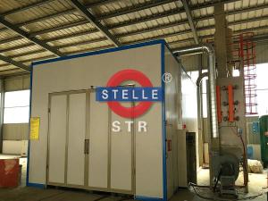 Wholesale Larger Sandblasting Room / Shot Blasting Booth Car Paint Rust Removing from china suppliers