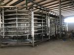 Large Stainless Steel Hamburger Toast Bakery Spiral Proofing Conveyor Tower