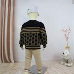 Custom Soft Kids Top For Winter Warm Baby Knitted Sweater Cotton Kids Outfits