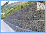 Hexagonal Woven Steel Gabion Baskets Retaining Wall 4mm Wire Diameter