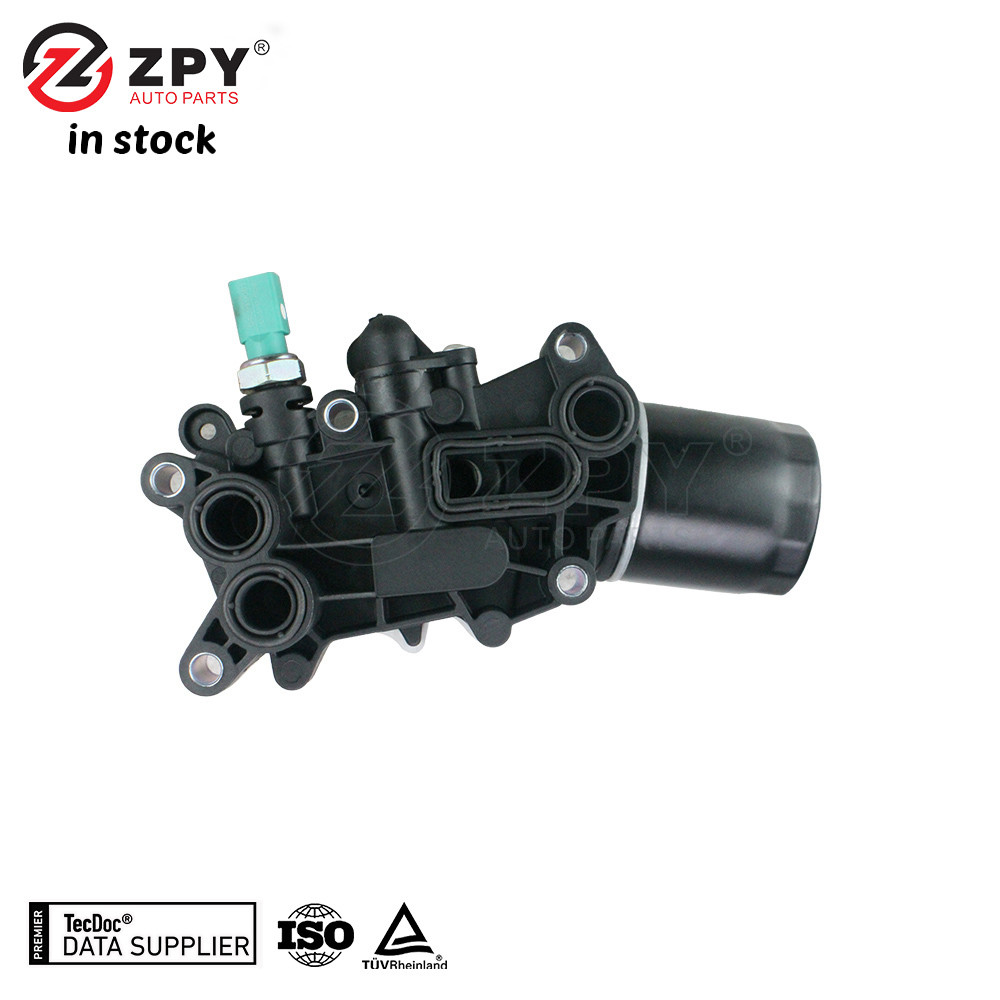 ZPY New Hight Quality Engine Oil Cooler Filter Housing for Skoda 04B 115 389B