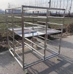16 20 30 Layer Stainless Steel Bakery Tray Trolley For Oven