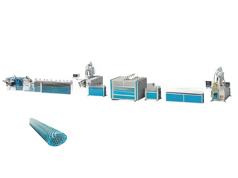 PVC Fibre Reinforced Pipe Extruder Line