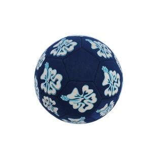 Wholesale OEM printed football cloth toy ball soccer fabric covered ball from china suppliers