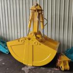 Hydraulic Clamshell Bucket And Rotary Shell Grab For Excavator