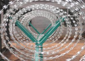 Wholesale 300mm 12inch Single Strands Razor Barbed Wire Fence Blade from china suppliers