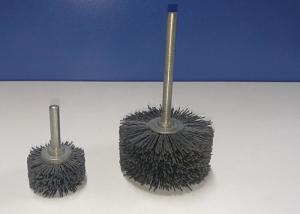 Wholesale Silicon Carbide Filament Mounted Nylon Abrasive Wheel Brush​ With 6mm Shank from china suppliers