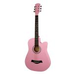 constansa guitar Factory Wholesale Custom Sapele Wood 41 Inches Sunburst Color