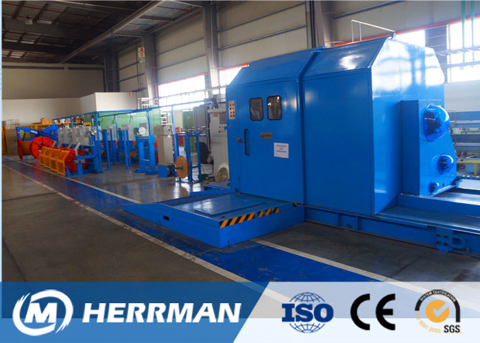Full Automatic Wire Twisting Machine , Cantilever Type Power Cable Machine single twister