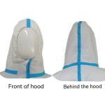 En14126 Disposable Coverall with Tape Samples US 0/Piece 1 Piece Min.Order